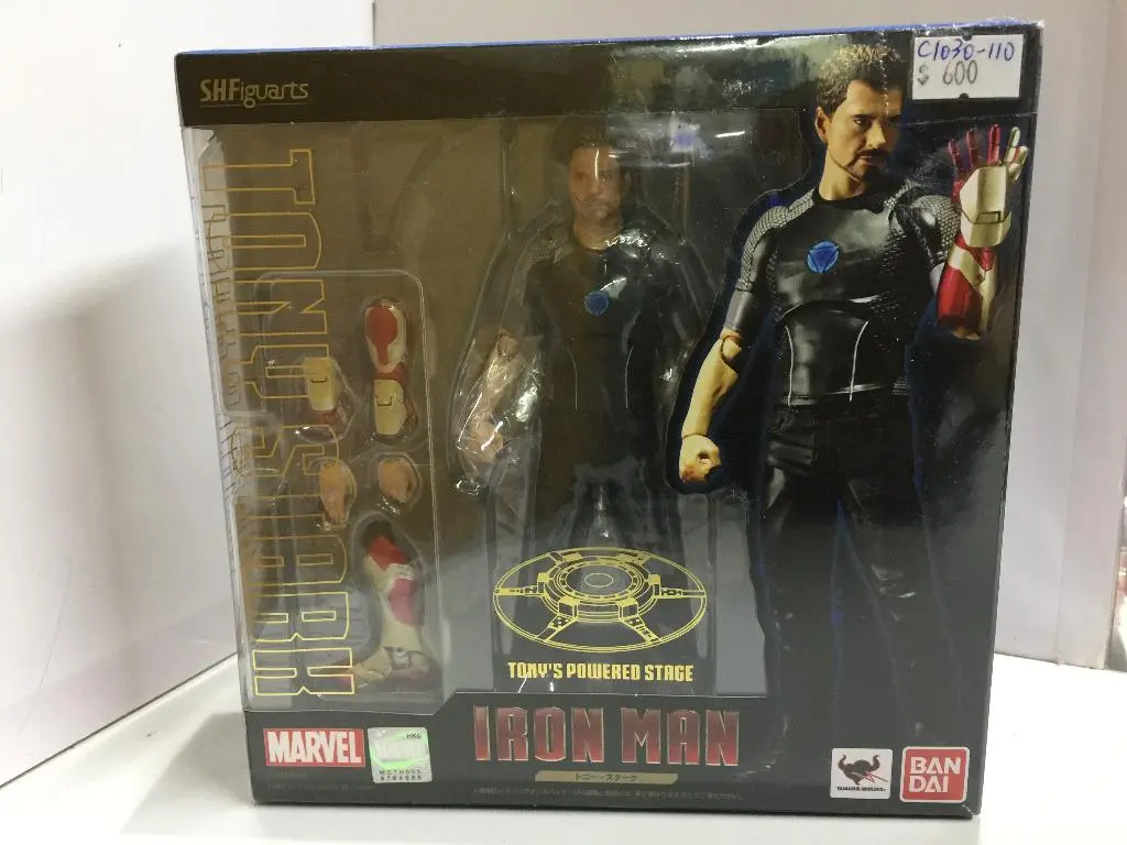 Bandai S.H.Figuarts Iron Man Tony Stark With Powered Stage (07788) (C1030-110) 1