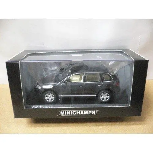 Minichamps 1/43 Vw Touareg 2002 Black Metallic (400 052002) (05833) 1
