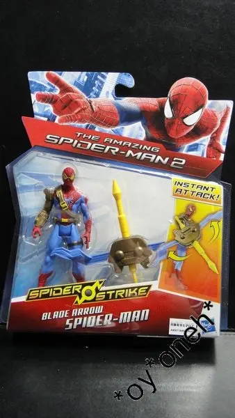 Hasbro 蜘蛛俠 Marvel The Amazing Spider-Man 2 Spider Strike Blade Arrow Spider Man Action Figure A9567 (Piu/Kw11-35) 1139377555 1