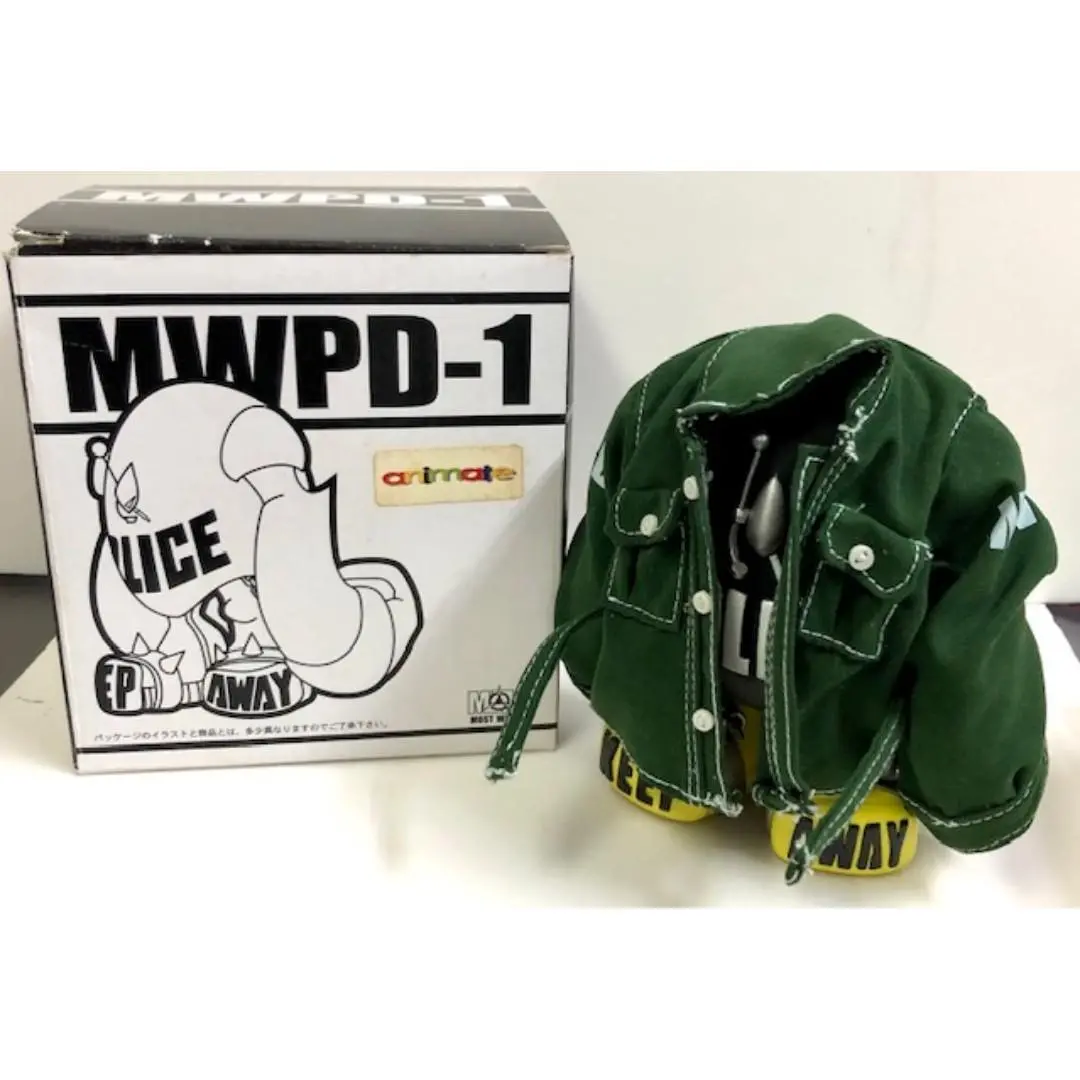 Most Wanted Mwpd-1 Police 5" Vinyl Figure Original Colour Version 搪膠 C718-46Wh 1