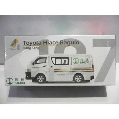 Toyeast Tiny City 127 Die-Cast Model Car Toyota Hiace Baguio Van 碧瑤 Atc64252 (12429) (C920-115) 1
