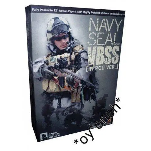 1/6 Hot Toys Military Navy Seal Vbss (In Pcu Ver.) (Piu1280s) Figure 1