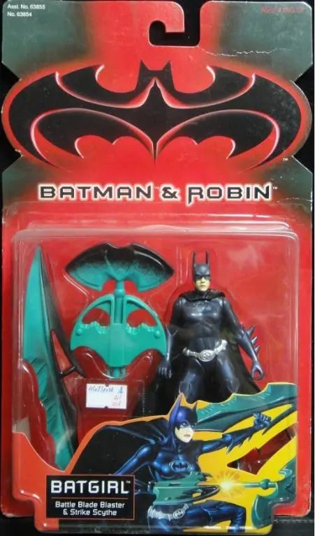 Kenner 63854 蝙蝠俠與羅賓 蝙蝠女 Batgirl With Battle Blade Blaster & Strike Scythe (倉) 1130997235 1