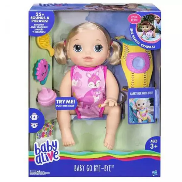 Baby Alive Baby Go Bye Bye Blonde 1