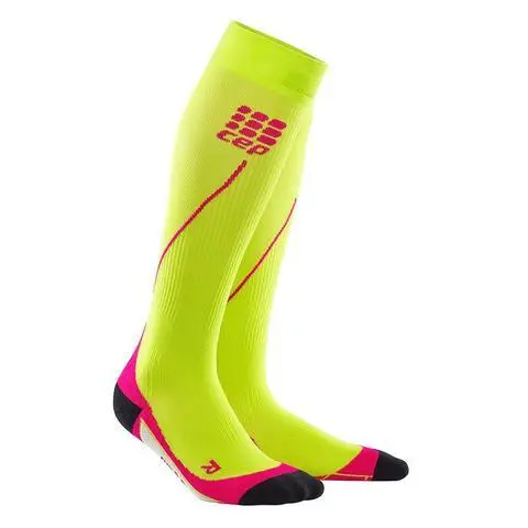 Cep Pro+ Run Sock 2.0 Lime/Pink Woman 1