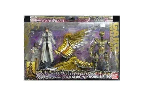 Bandai Garo Equip & Prop Tsubasabito & Kaoru With Ring 牙狼 翼人 冴島鋼牙 (Buy-41836) 1