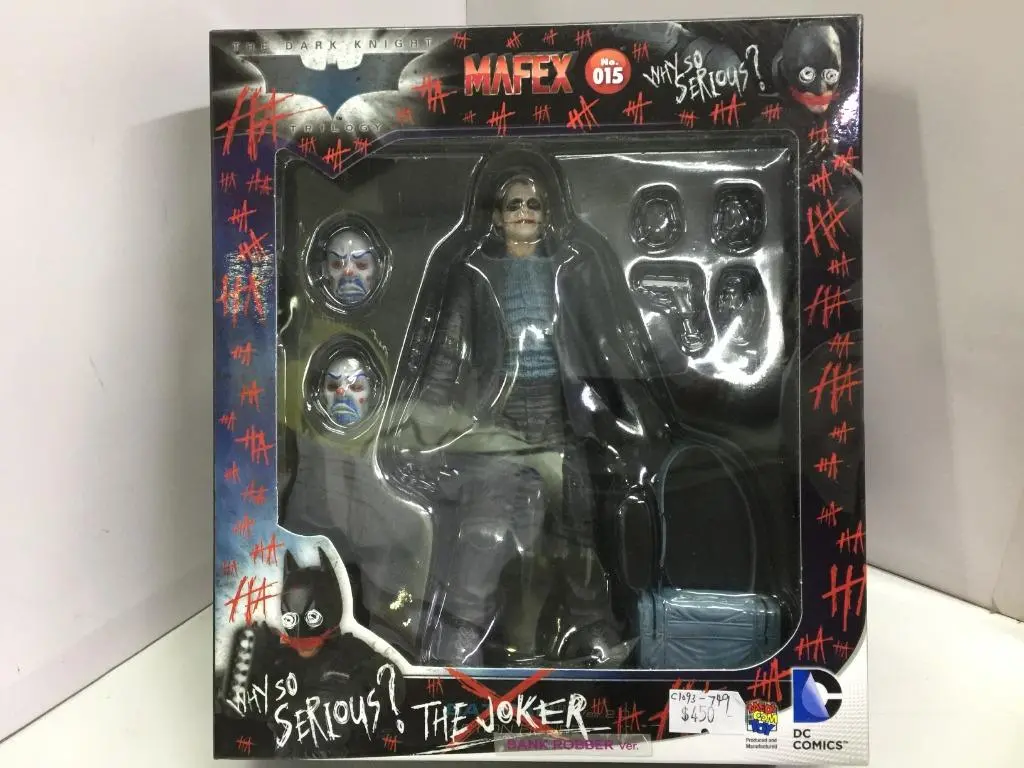 Medicom Toy Dc Comics The Joker Bank Robber Ver. - Figure Mafex No. 015 (47015) (C1093-749) 1