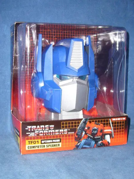 Hasbro 變形金剛 柯柏文 頭像 電腦喇叭 Transformers Tf01 G1 Optimus Prime Computer Speaker 59001 (Piu-80) 1135179671 1