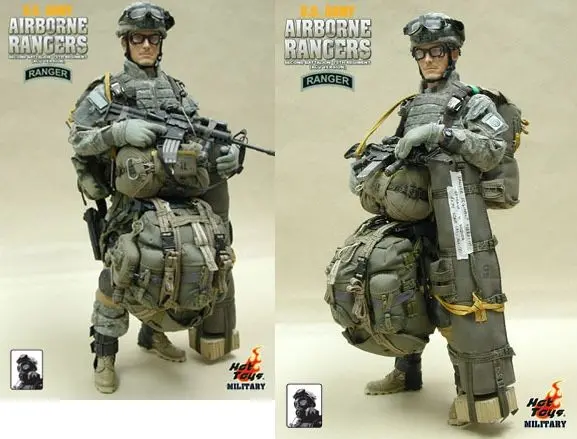1/6 Hot Toys Us Army 82Nd Airborne Rangers(Acu Ver) 12吋公仔 (Piu-1500B) 1115029517 1