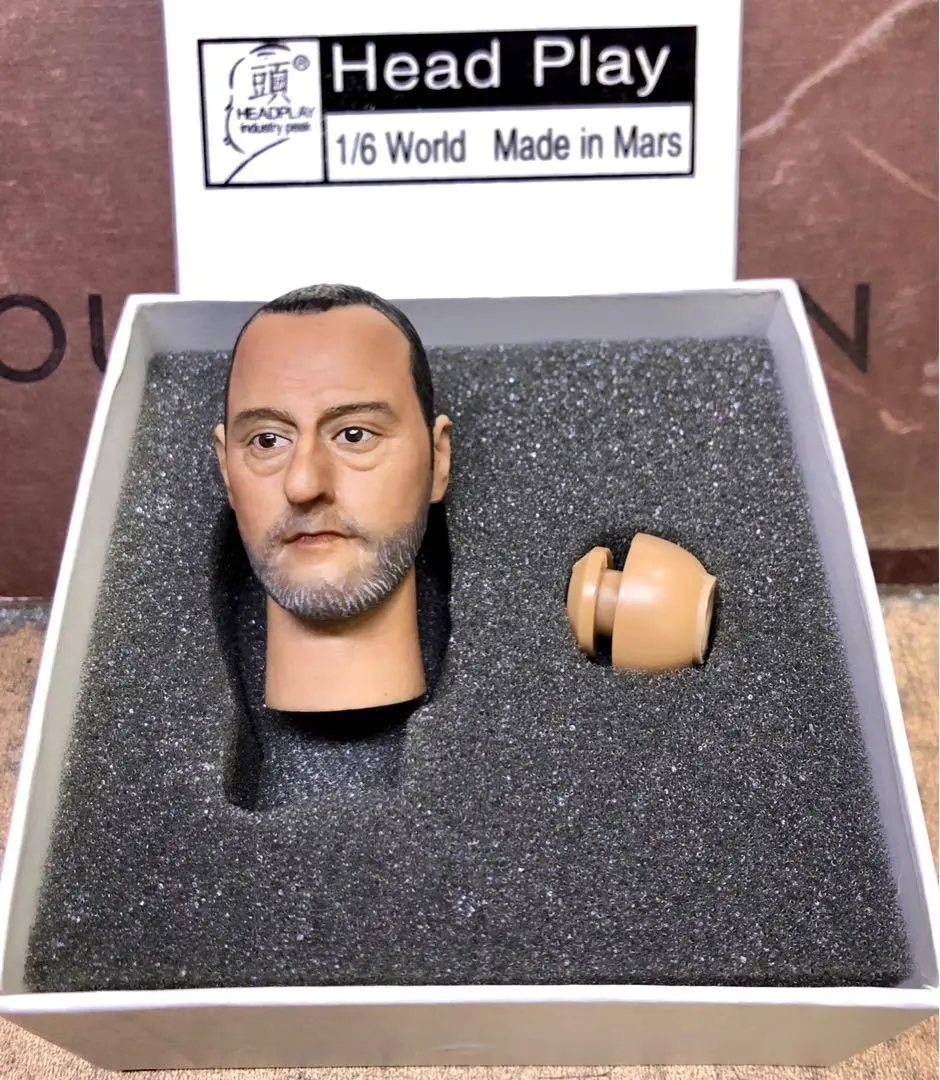 Head Play 1/6 Jean Reno Head Sculpt 頭雕 （Piu-176) 1