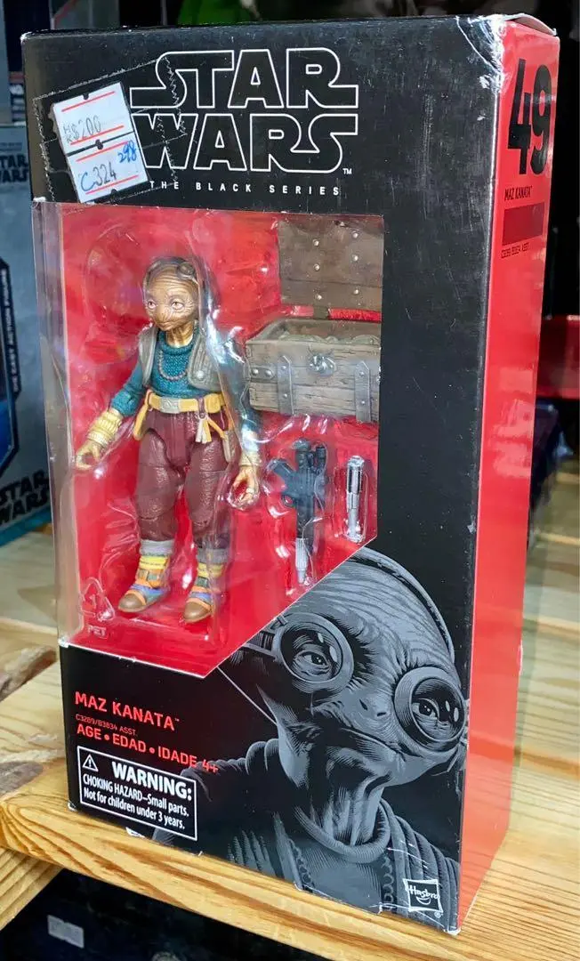 C324-298 Hasbro Star Wars 星球大戰 The Black Series Figure 49 Maz Kanata 58751 1