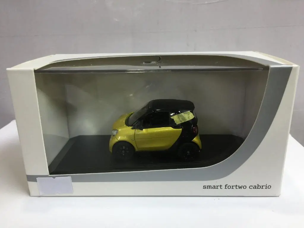 Norev 1/43 Smart Fortwo Cabrio Black To Yellow (B66960288) (Buy) 1