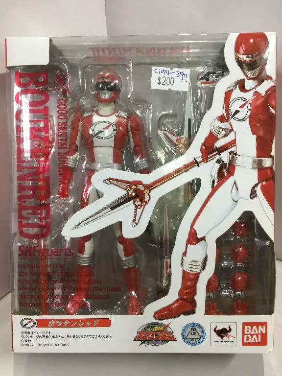 Bandai S.H.Figuarts Gogo Sentai Boukenger Boukenred (76231) (C1074-390) 1
