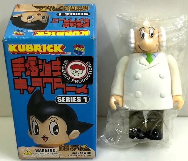 Medicom Kubrick 100% 手塚治虫 Series 1 Atom Astro Boy 阿童木小飛俠 - 御茶水博士 Spk-17030D 1