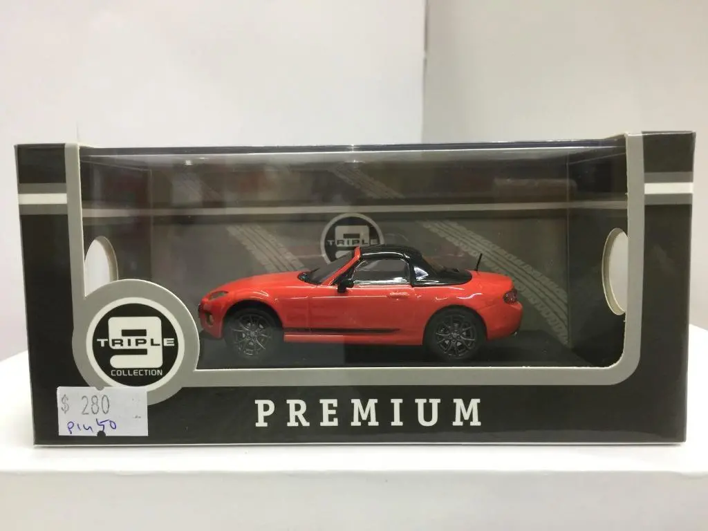 Triple 9 1/43 Mazda Mx-5 2013 Red (70504) (Piu50) 1