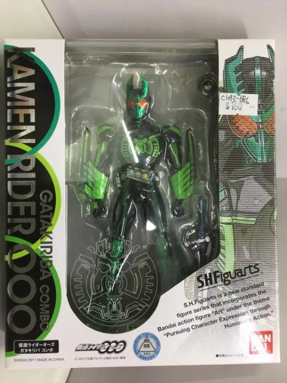 Bandai S.H.Figuarts Kamen Rider Ooo Gatakiriba Combo (65286) (C1093-686) 1