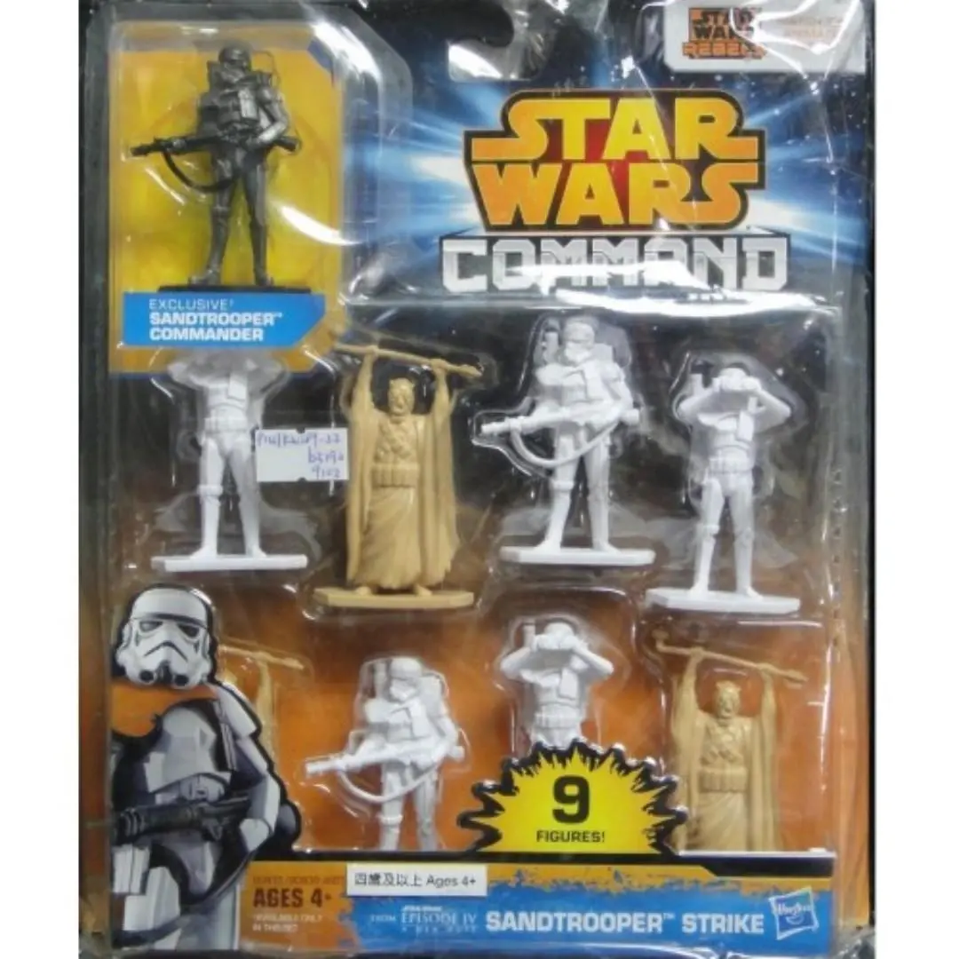 Hasbro 25798 星球大戰四部曲 新的希望 Star Wars Command From Star Wars Episode Iv A New Hope Sandtrooper Strike (Piu/Kw189-22) B31909102 存 1