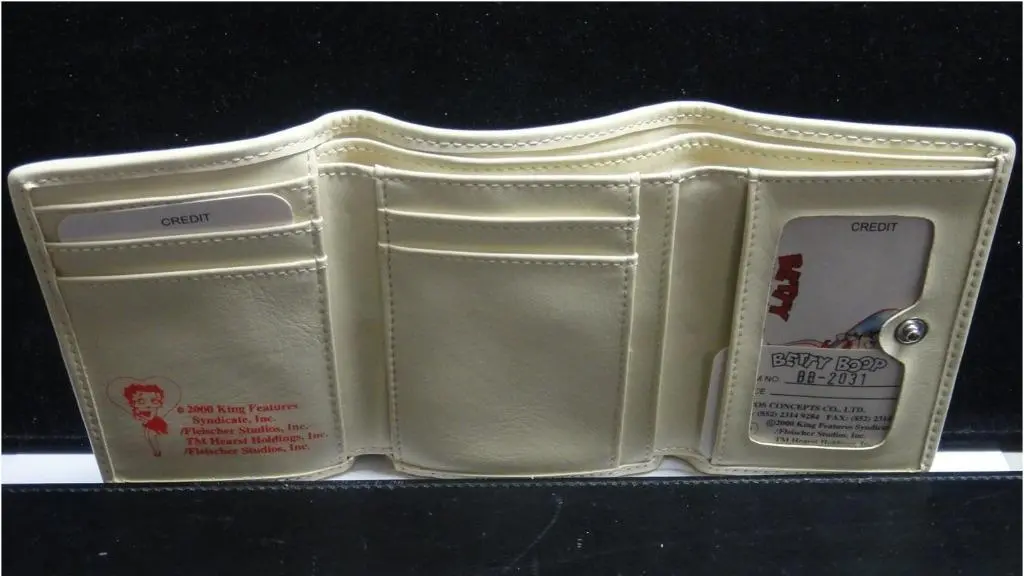 King Features 貝蒂·布普 藍色錢包 Fleischer Betty Boop Blue Color Purse Bb-2031 (Pa-0) 2