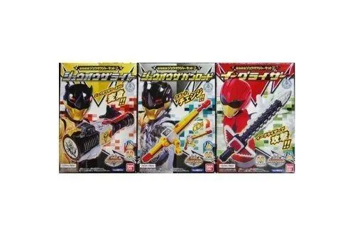 Bandai 05748 動物戰隊獸王者 獸王之光 獸王之槍 飛鷹劍 盒蛋套裝 Doubutsu Sentai Zyuohger Zyuohger Kit 02 Zyuoh The Light Zyuoh The Gunrod Eagle Riser Set (Epc-985-18) 存 1