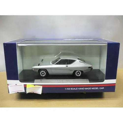 Hi-Story 1/43 Nissan Silvia 1975 Ls-Type X Silver (Hs053 Sl) (43188) (Gre-438-319) 1