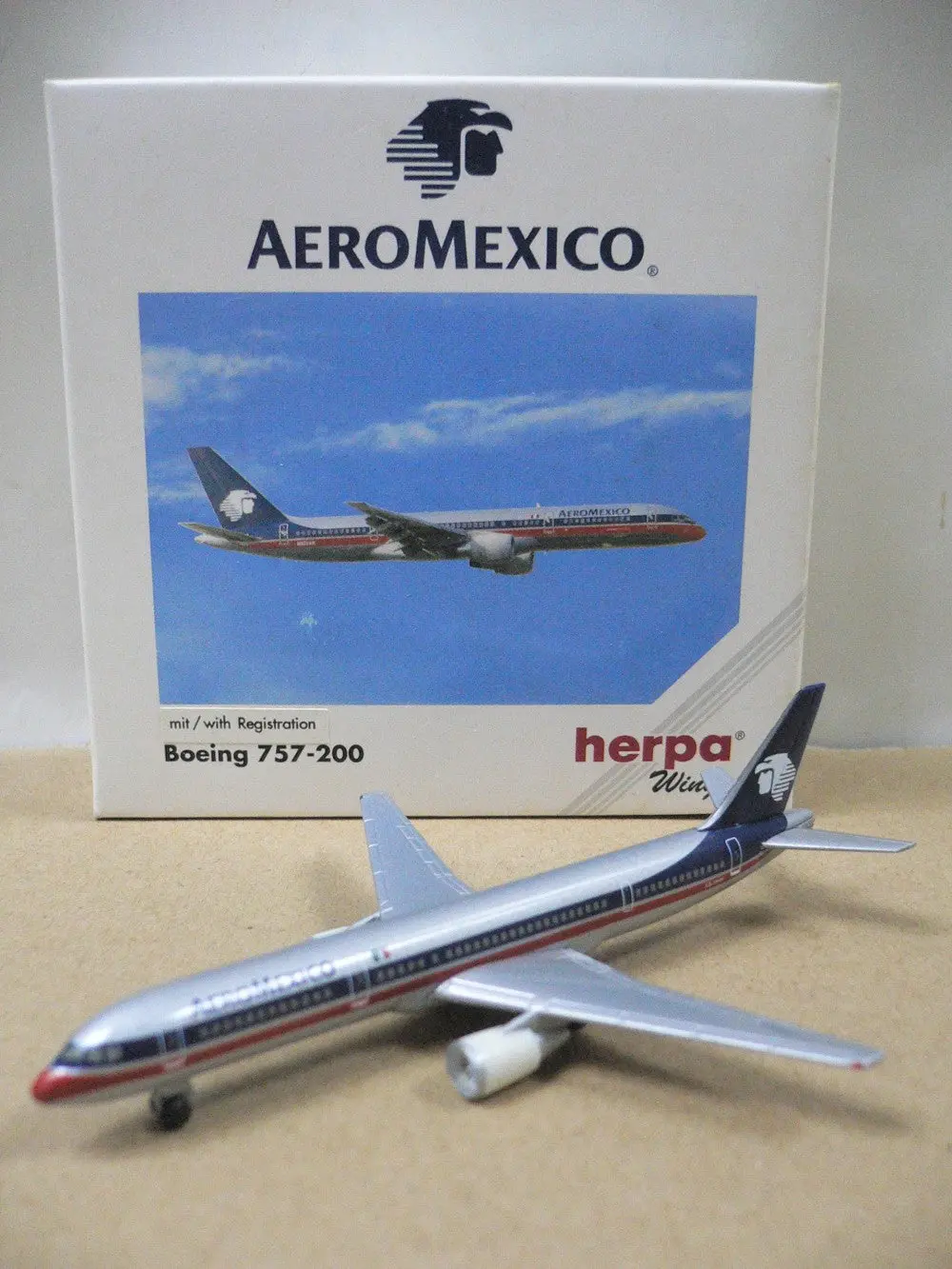 Herpa Wings 1/500 Aeromexico Boeing 757-200 Xa-Hhh (503730) (Pa0) 1