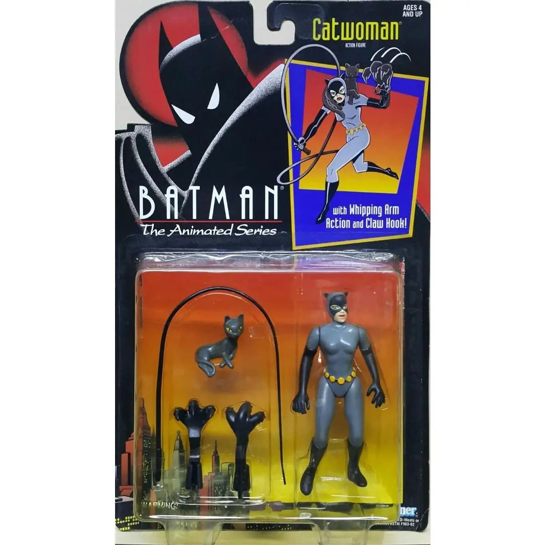 Kenner Batman The Animated Series Catwoman W/ Whipping Arm Action & Claw Hook 蝙蝠俠動畫系列 貓女 63652 (C926-791) 1