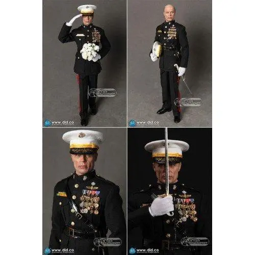 1:6 Did The Rock Usmc Force Recon Brigadier General Frank Ed Harris 石破天驚 美國海軍陸戰隊強偵連 準將弗蘭克 艾哈里斯 1