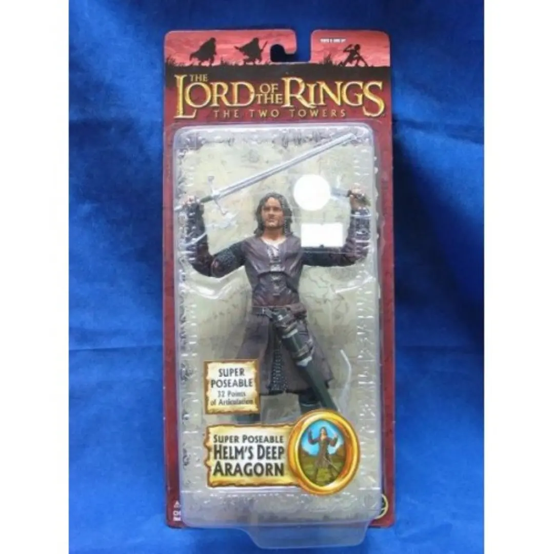 Toy Biz 81446 魔戒二部曲 雙城奇謀 亞拉岡 維高摩天臣 The Lord Of The Rings The Two Towers Helm's Deep Aragorn Viggo Mortensen (Lotr) B5640226 存 1