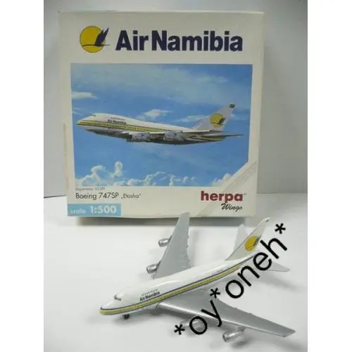 Herpa Wings 1/500 Air Namibia Boeing 747Sp "Etosha" V5-Spf (502573) (Buy) 1