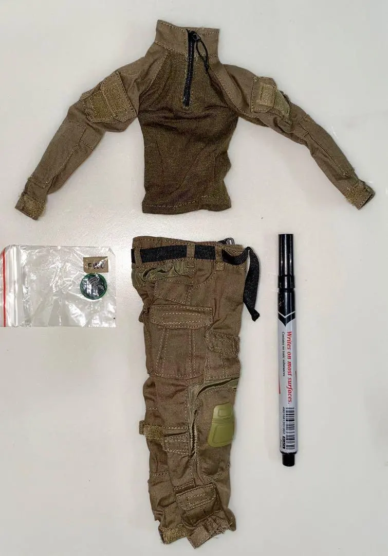 1/6 Custom Combat Uniform Mens Crye 戰術 軍服 套裝 For 12” Figures (Piu-200) 1