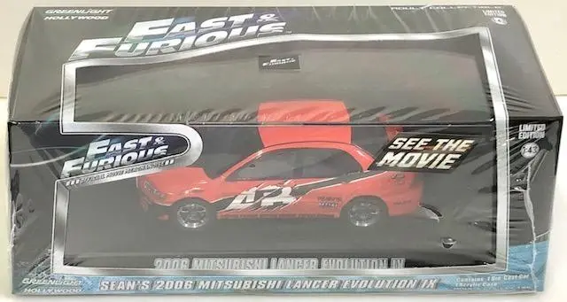 Greenlight 1/43 Fast & Furious 狂野時速 Sean's 2006 Mitsubishi Lancer Evolution Ix 86213 (01784) (Piu110店) 1