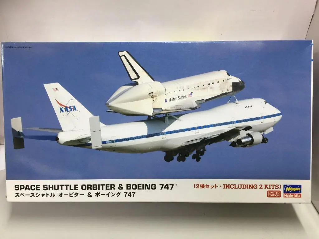 Hasegawa 1/200 Space Shuttle Orbiter & Boeing 747 (10680) (Pa0) 1