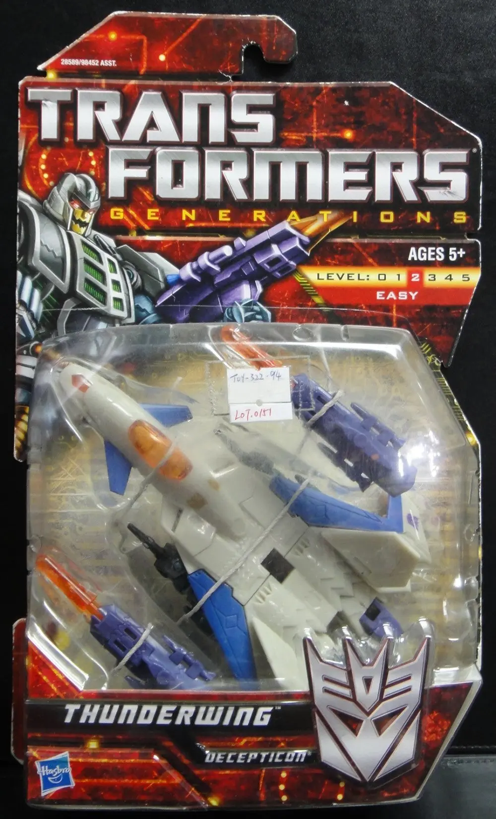 Hasbro 變形金剛 狂派 Transformers Generations Deluxe Class Decepticon Thunderwing 55827 (Toy-322-94) 1