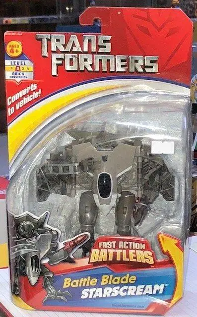 Hasbro 21288 Transformers Fast Action Battlers Battle Blade Starscream 變形金剛 狂派 星星叫 猛禽戰鬥機 (Toy-33-74) L 1