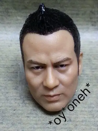 1/6 Toys Custom Hot Movie 散件 Head Sculpt Fit 12" Figure Simon Yam In Sparrow 任達華 文雀 頭雕 Asian Male (Piu276) 1