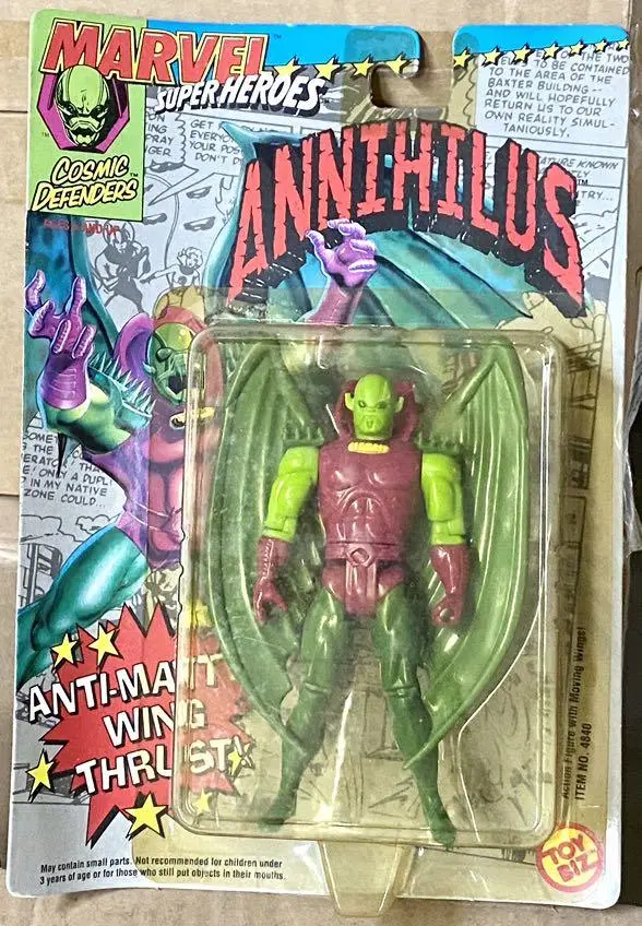 Toy Biz 48401 Marvel Super Heroes Cosmic Defenders Anti-Matter Wing Thrust Annihilus Figure (Buy-Spk L 1221） 1