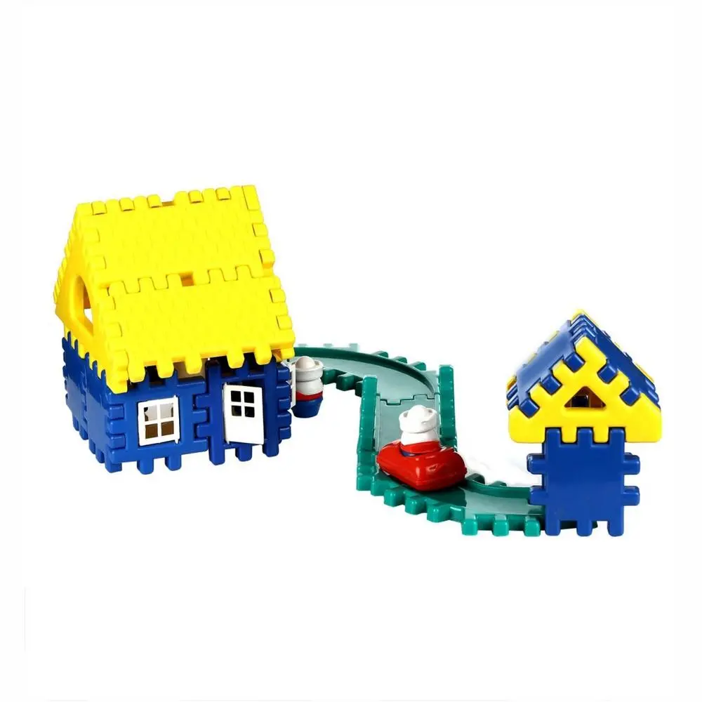 Ok Play Build A Home, Building Blocks Toys For Kids,, Interlocking Blocks, Early Learning Educational Toy For Kids, Multicolor, 2 To 10 Years 1