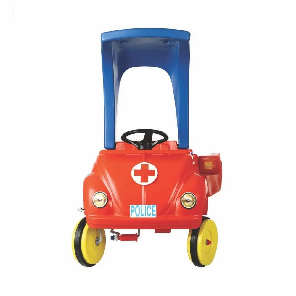 Ok Play Busy Beetel Car, Cars Toys For Toddlers, Red & Blue, 1 To 2 Years 1