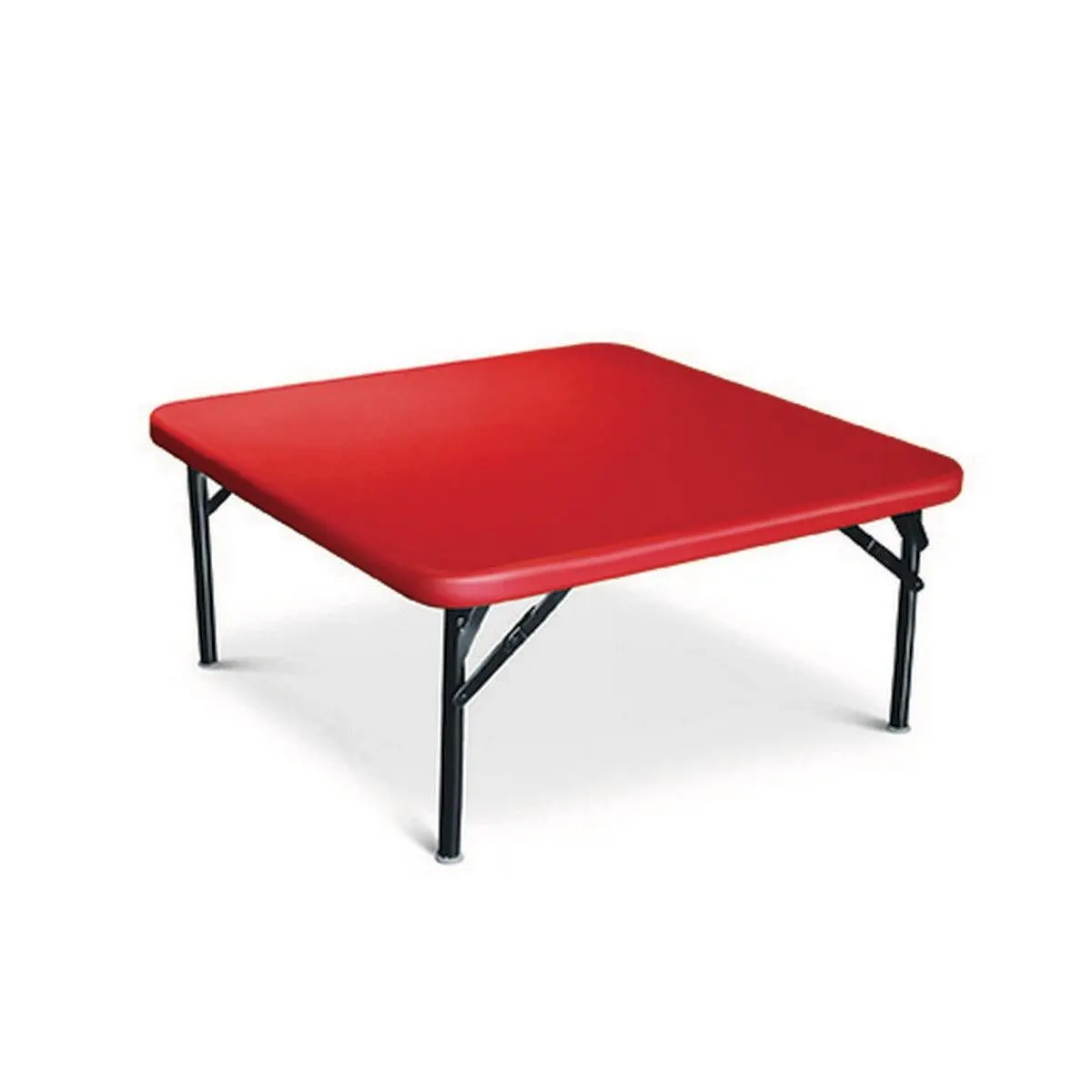 Ok Play Chowky, Designed & Crafted Table For Kids, Stool, Chowki, Study Table, Perfect For Home And School, Red, 2 To 4 Years 1