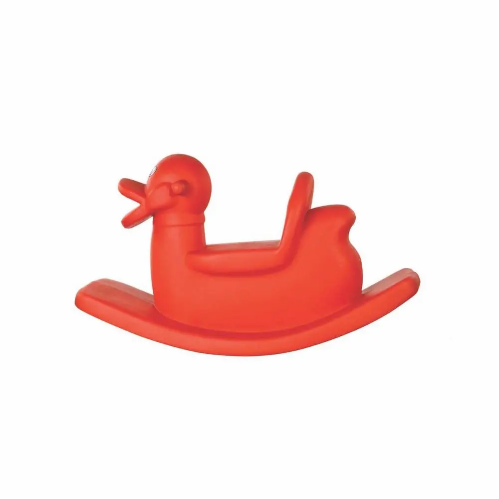 Ok Play Duck Rocker For Kids, Plastic Senior Ride On Toy, Rocking Duck, Indoor And Outdoor, Red,2 To 4 Years 1