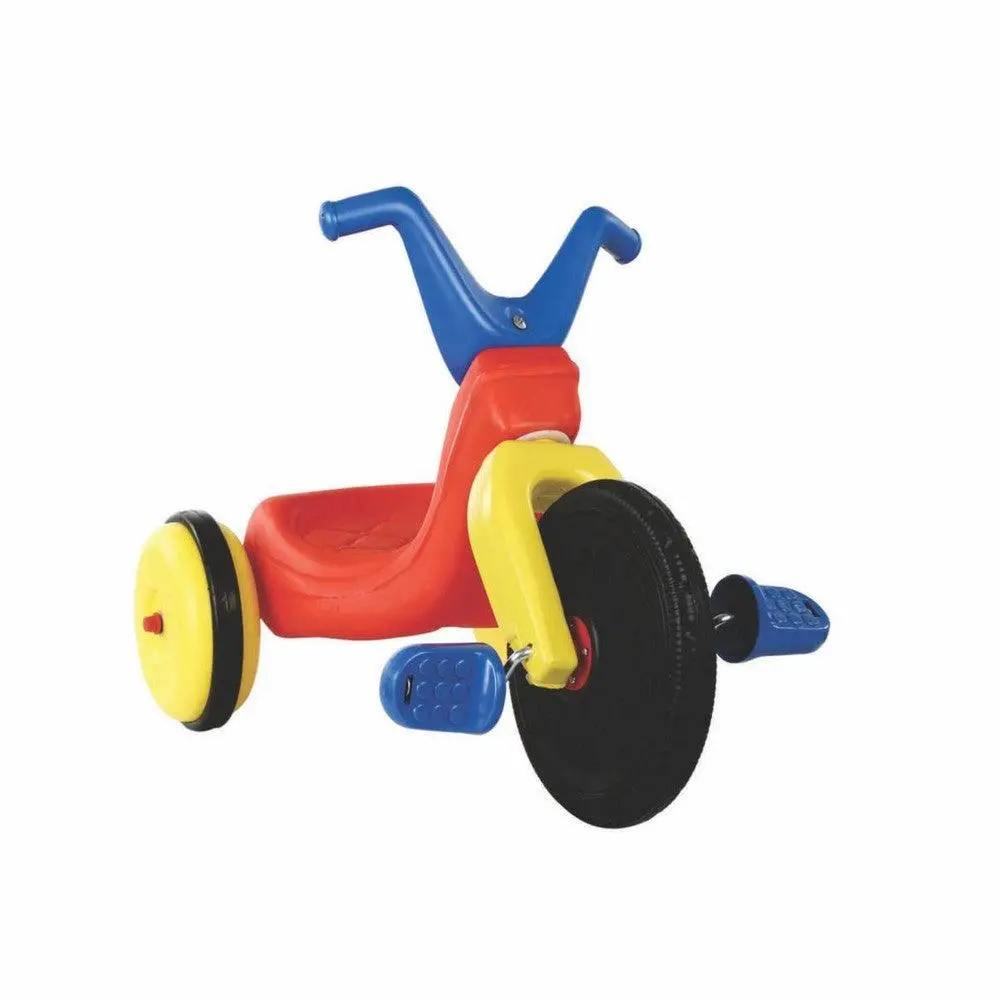 Ok Play Falcon Tricycle For Kids, Ride On Bicycle,Pleasure Seating Posture To Kids, Indoor And Outdoor,Yellow & Red, 2 To 4 Years 1