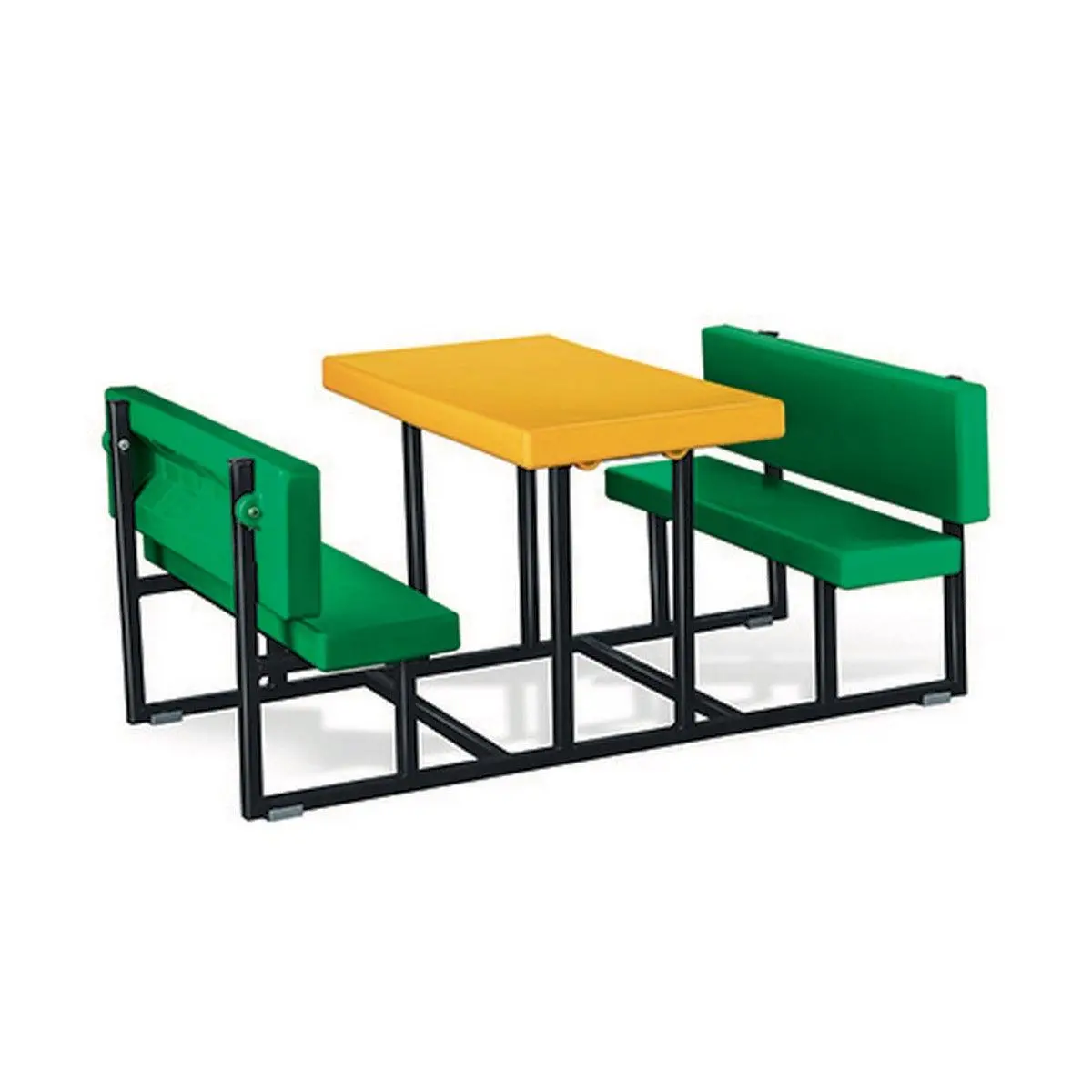 Ok Play Four Stroke Desk, Chair And Table, Perfect For Home And School, Yellow & Green, 3 To 4 Years 1