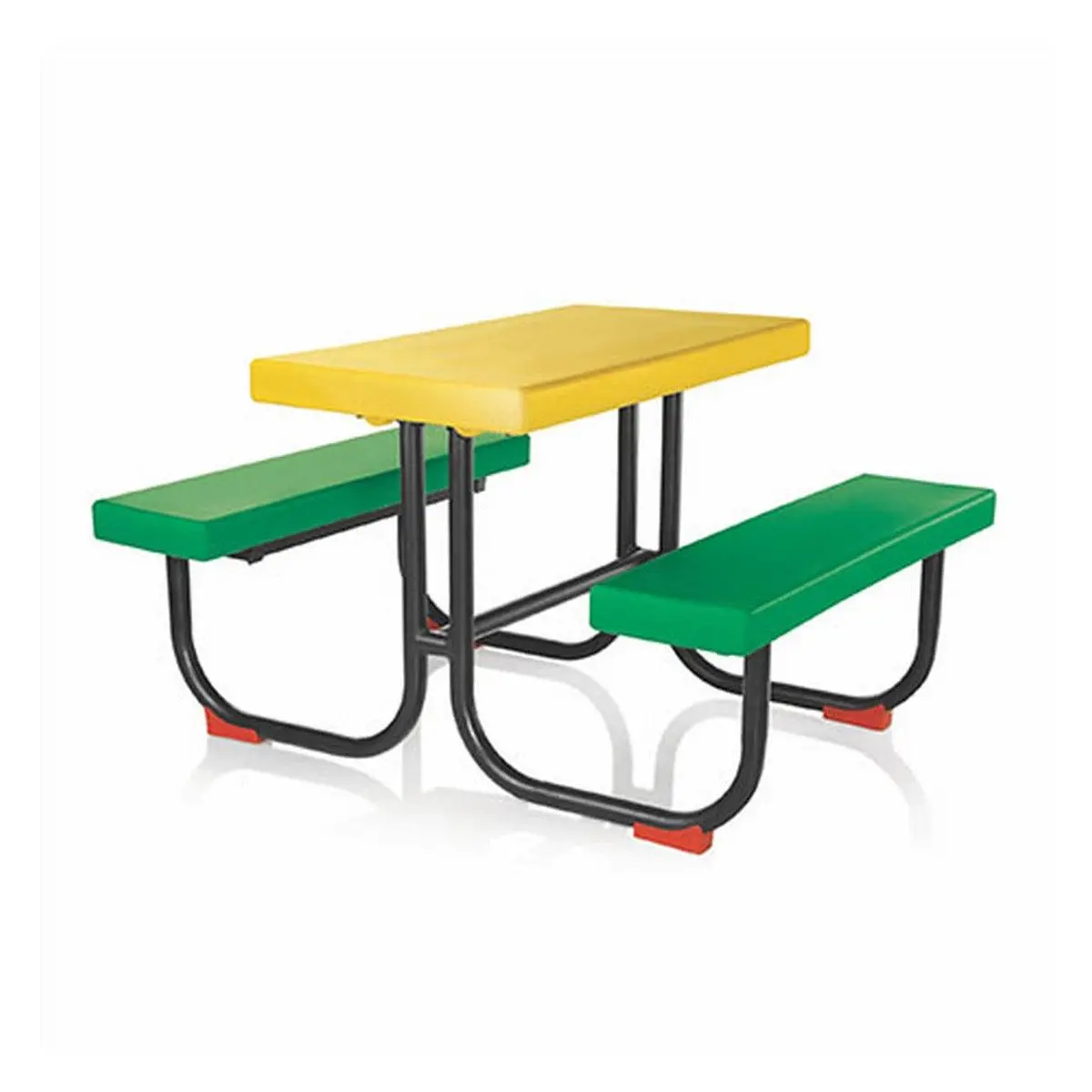 Ok Play Fun Time Desk, Chair And Table, Perfect For Home And School, Yellow & Green 2 To 4 Years 1
