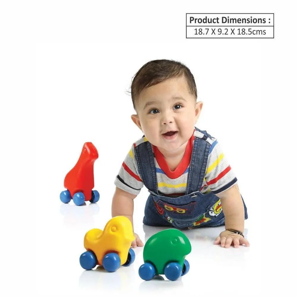 Ok Play Little Pets Shape Toys Set Of 3, Toddlers Toy, Multicolour, 0 To 2 Years 2