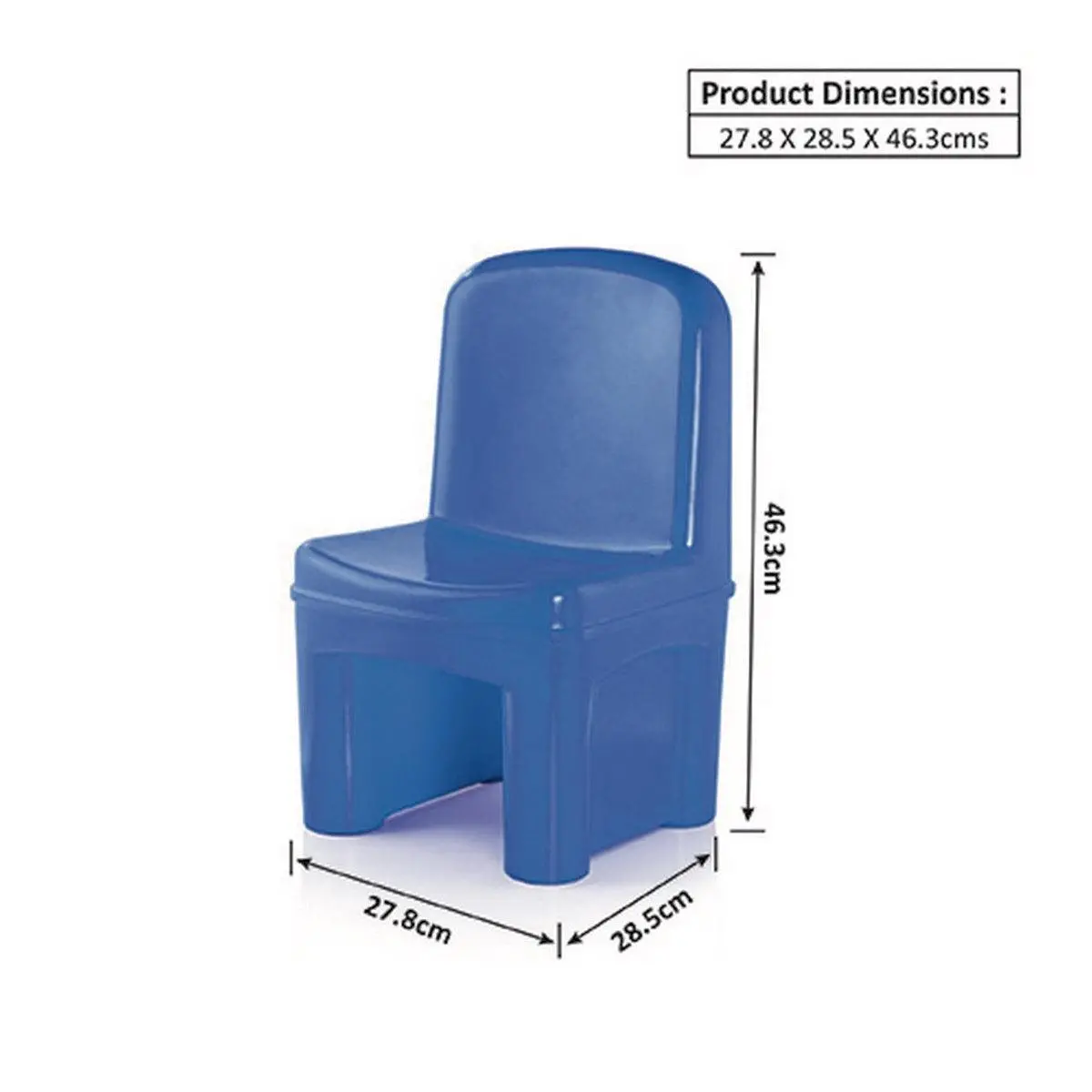 Ok Play Master Seat Chair For Little Kids, Perfect For Home And School, Blue, 2 To 4 Years 2