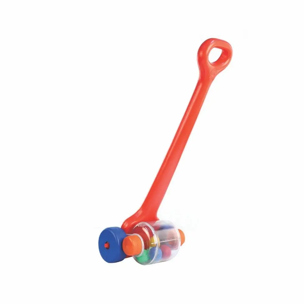 Ok Play Push Wheel For Kids,Push & Pull Stick, Wheels Pusher On Stick Toys For Kids, Red, 0 To 2 Years 1