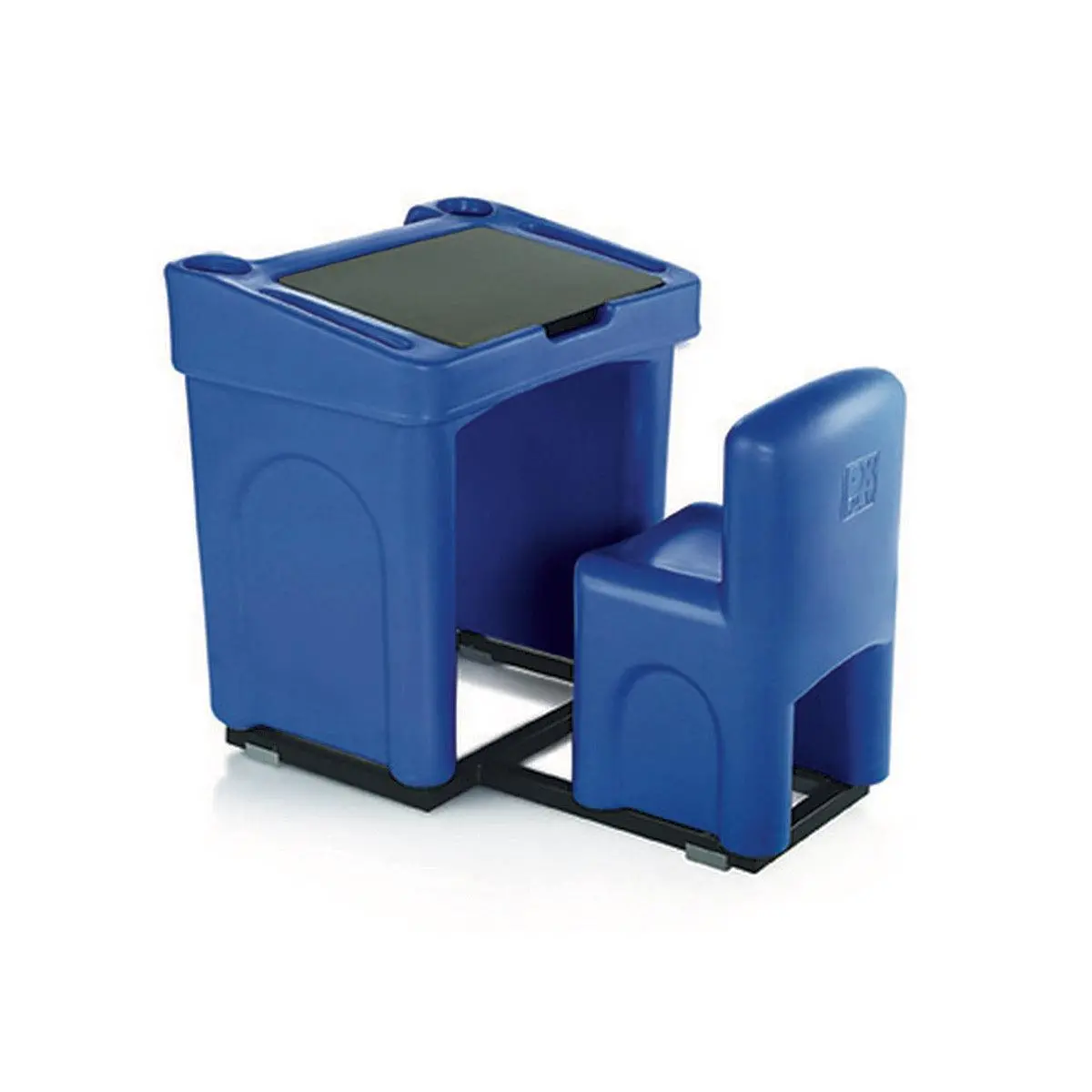 Ok Play Solo, Desk Chair For 1 Childrens, Study Table, Perfect For Home And School, Blue, 2 To 4 Years 1
