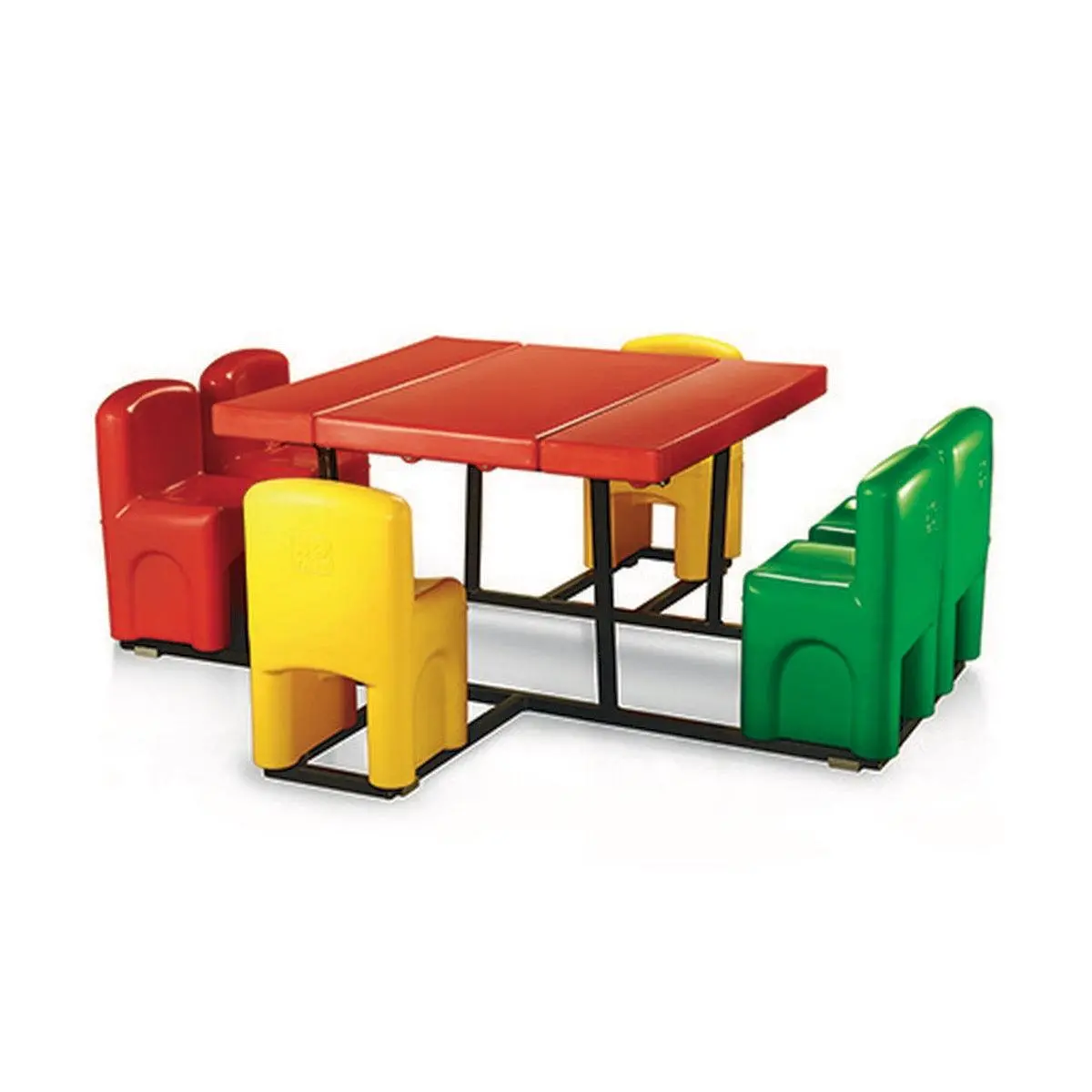 Ok Play Super Six, Upto 6 Children At A Time, Perfect For Home And School, Red, 2 To 4 Years 1
