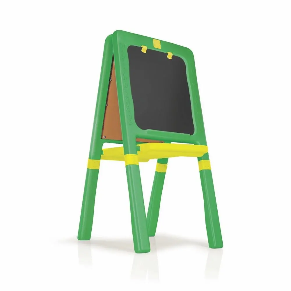 Ok Play The Easel Board, Display Easel, Easel For Kids Drawing & Writing, Green & Yellow, 2 To 4 Years 1