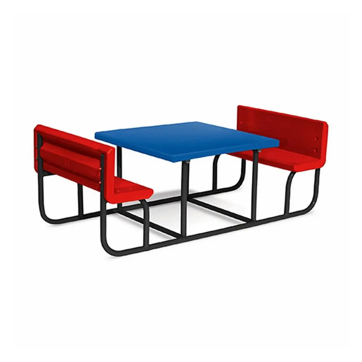 Ok Play Two Good, Table & Chair, Study Table, Perfect For Home And School, Blue & Red, 5 To 10 Years 1